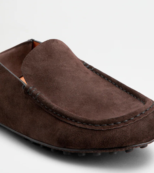 toffelloafers i mocka