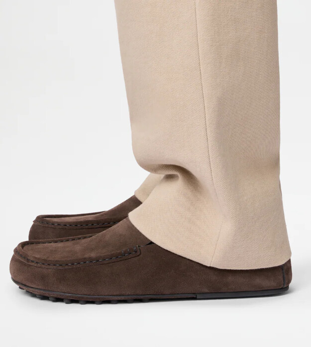 toffelloafers i mocka