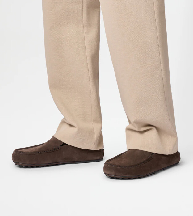 toffelloafers i mocka
