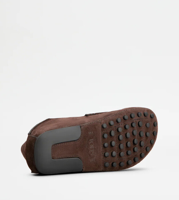 toffelloafers i mocka