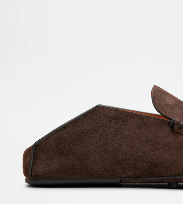 toffelloafers i mocka